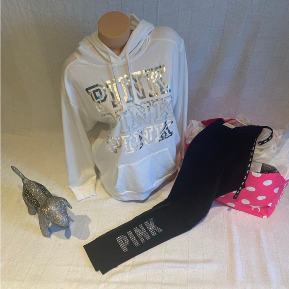 NWT VS PINK M/L BLING SET - Picture 9 of 10
